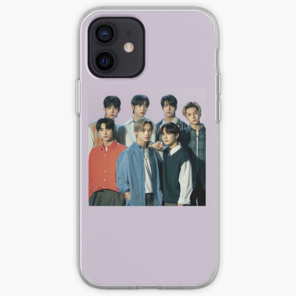 2021 ENHYPEN Group Photo - Purple Background iPhone Soft Case RB3107 product Offical Enhypen Merch