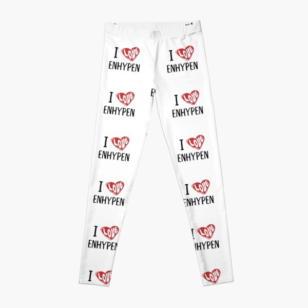 I Love Enhypen Leggings RB3107 product Offical Enhypen Merch