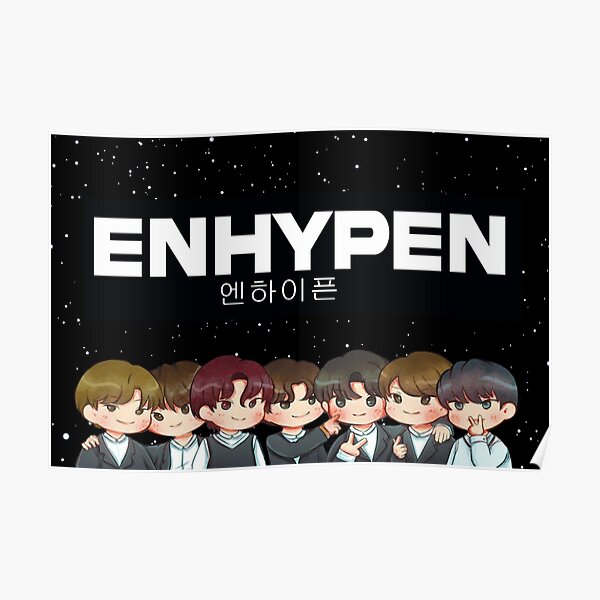 Korean Design: ENHYPEN Poster RB3107 product Offical Enhypen Merch