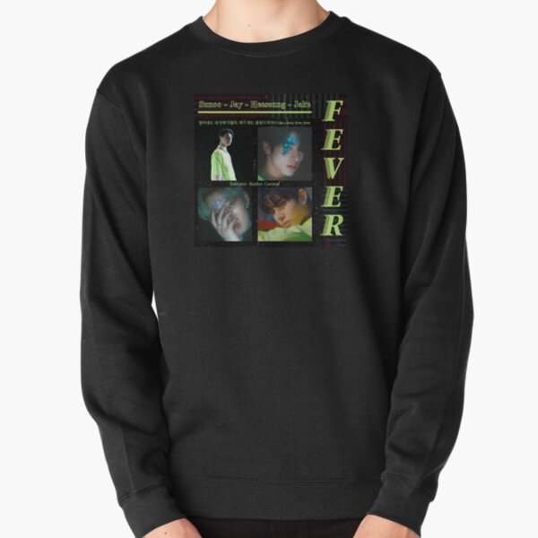 Enhypen Fever Sunoo Jake Jay and Heeseung Pullover Sweatshirt RB3107 product Offical Enhypen Merch