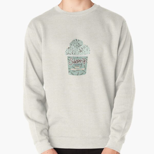 SUNOO’S MINT CHOCOLATE ICE CREAM // ENHYPEN Pullover Sweatshirt RB3107 product Offical Enhypen Merch