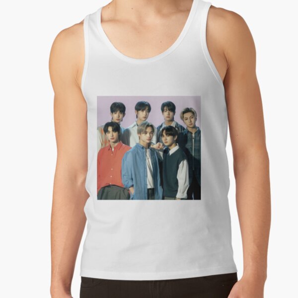 2021 ENHYPEN Group Photo - Purple Background Tank Top RB3107 product Offical Enhypen Merch