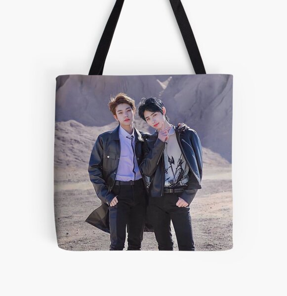 ENHYPEN Jake và Sunghoon 2021 All Over Print Tote Bag RB3107 Sản phẩm Offical Enhypen Merch