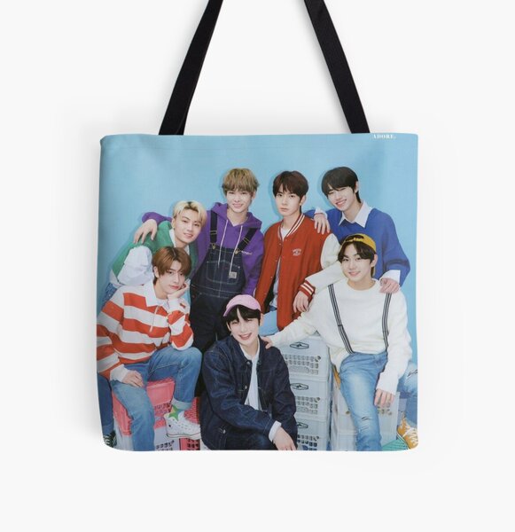 ENHYPEN Group Photo - 5 All Over Print Tote Bag RB3107 product Offical Enhypen Merch