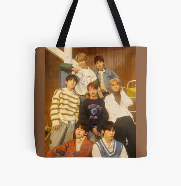 ENHYPEN Group Photo All Over Print Tote Bag Sản phẩm RB3107 Offical Enhypen Merch