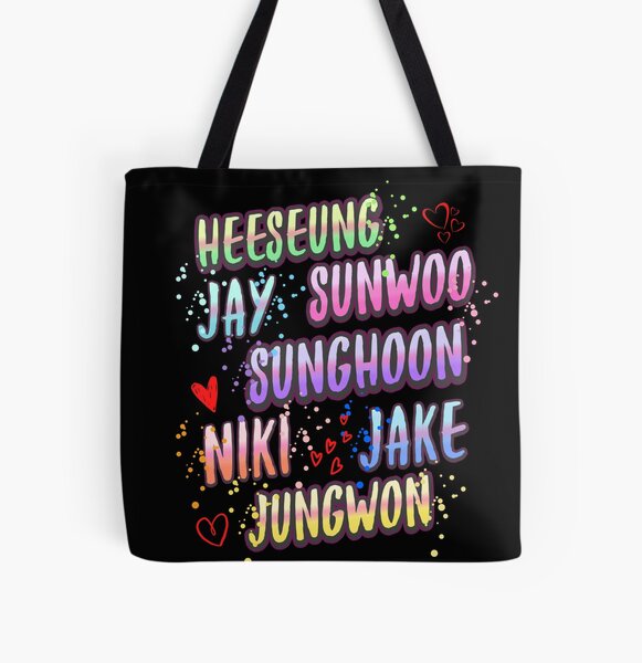 Enhypen kpop All Over Print Tote Bag RB3107 product Offical Enhypen Merch