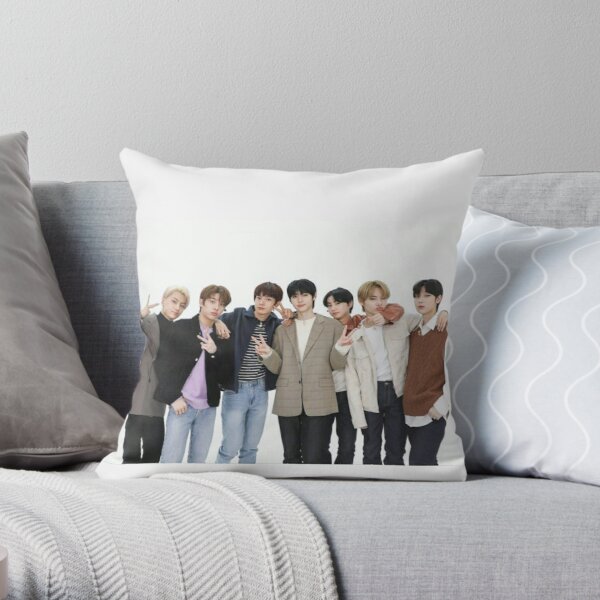 ENHYPEN Group Photo Throw Pillow RB3107 product Offical Enhypen Merch