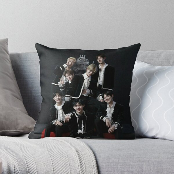 ENHYPEN Group Photo Throw Pillow RB3107 product Offical Enhypen Merch