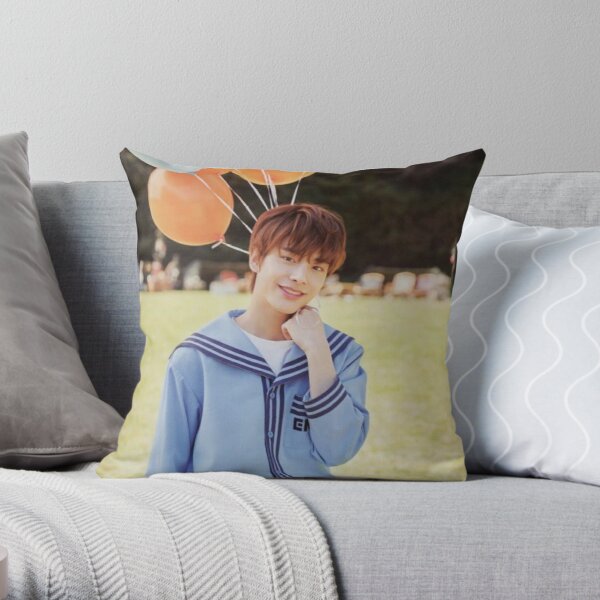 ENHYPEN Jake - Debut Photo Throw Pillow RB3107 product Offical Enhypen Merch