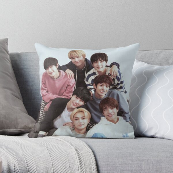 ENHYPEN Group Photo Throw Pillow RB3107 product Offical Enhypen Merch