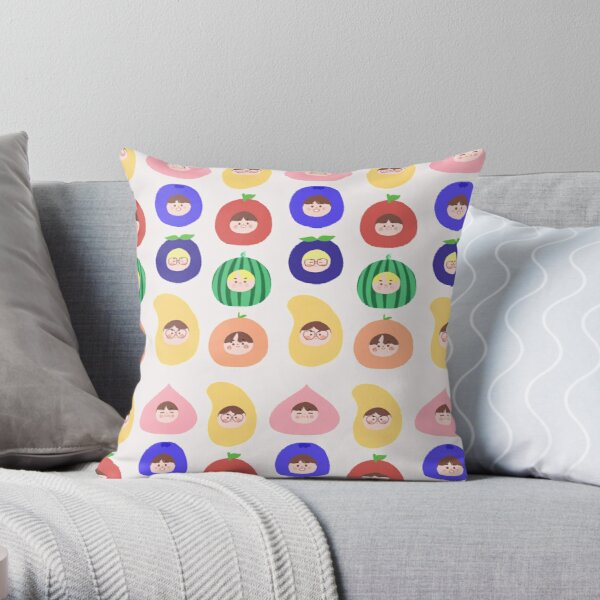 ENHYPEN as fruits! (7 Members) ☆ I-LAND Throw Pillow RB3107 product Offical Enhypen Merch