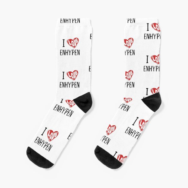 I Love Enhypen Socks RB3107 product Offical Enhypen Merch